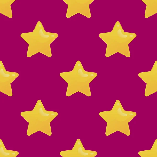 Stars seamless pattern — Stock Vector