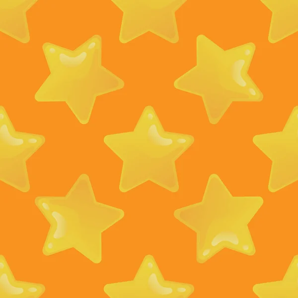 Estrelas padrão sem costura — Vetor de Stock