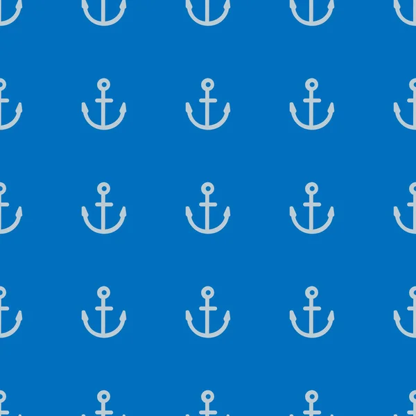 Anchor seamless pattern — Stock Vector