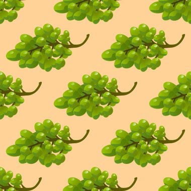 Üzümler dikişsiz desen