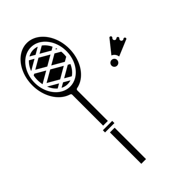 Ícone do vetor Badminton —  Vetores de Stock