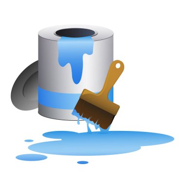 boya fırçası vektör