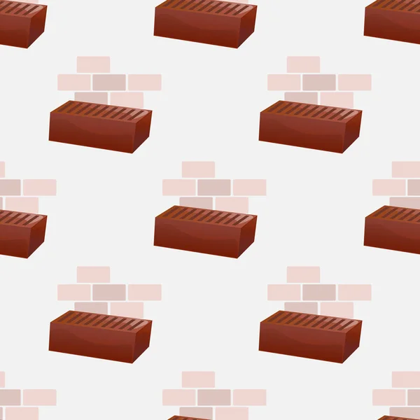 Brick seamless pattern — Stock Vector