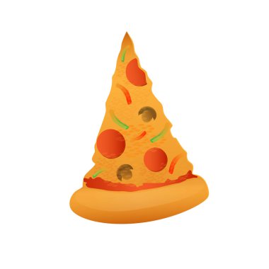 Pizza vektör çizim