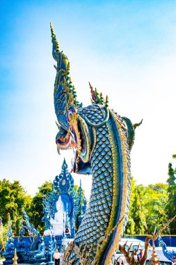 Mavi Tapınak 'ın dini mimarisi, Chiang Rai, Tayland