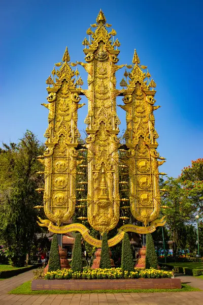 Золота Прикраса Чан Рай Таїланд — стокове фото