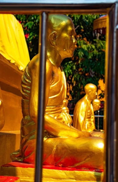 Азіатські Прикраси Буддійського Храму Таїланд — стокове фото