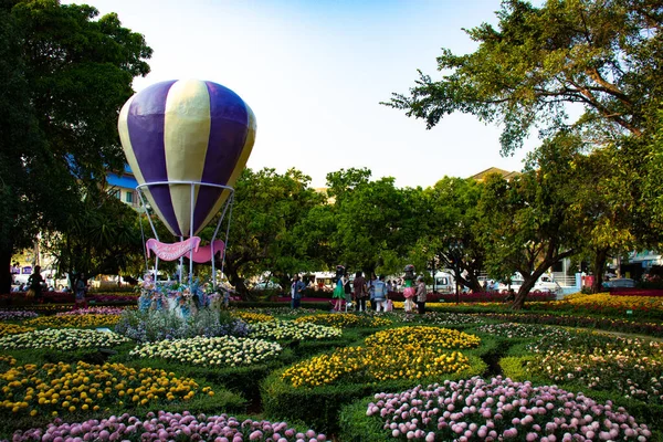 Festival Flores Chiang Rai Tailândia — Fotografia de Stock