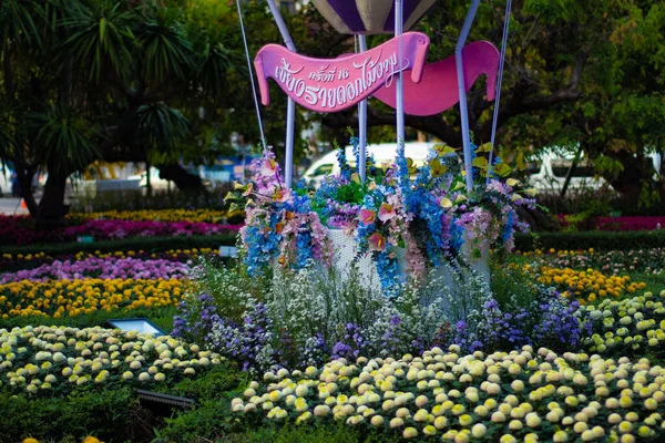 Festival Las Flores Chiang Rai Tailandia — Foto de Stock