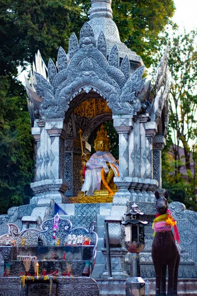 Tempio Buddista Chiang Rai Thailandia — Foto Stock