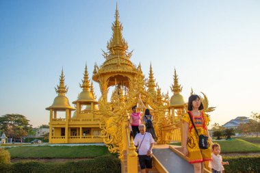 Tayland, Chiang Rai 'deki Beyaz Tapınak Bölgesi 