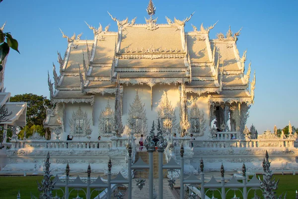 Temple Blanc Chiang Mai Thaïlande — Photo