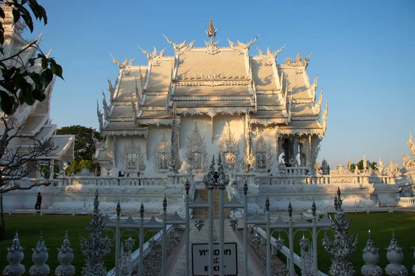 Templo Blanco Chiang Mai Tailandia — Foto de Stock