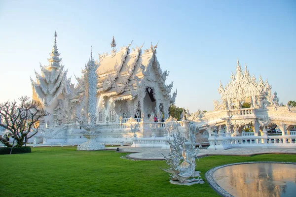 Temple Blanc Chiang Mai Thaïlande — Photo