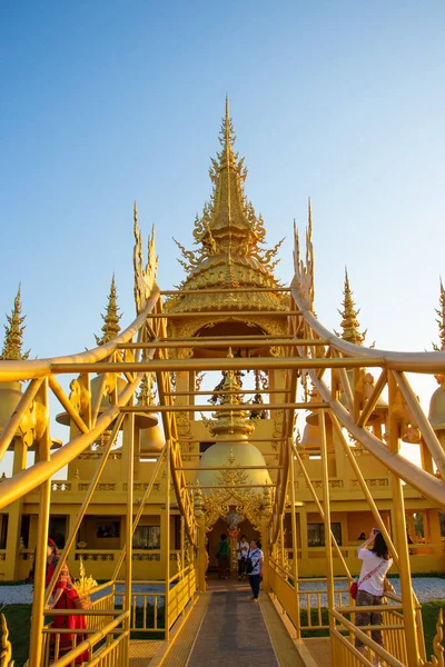 Territorium Van Witte Tempel Chiang Rai Thailand — Stockfoto