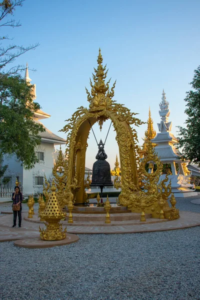 Thailandia Chiang Rai Tempio Bianco — Foto Stock