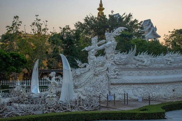 Tailandia Chiang Rai Templo Blanco —  Fotos de Stock