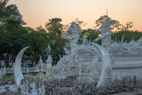 Tailandia Chiang Rai Templo Blanco — Foto de Stock