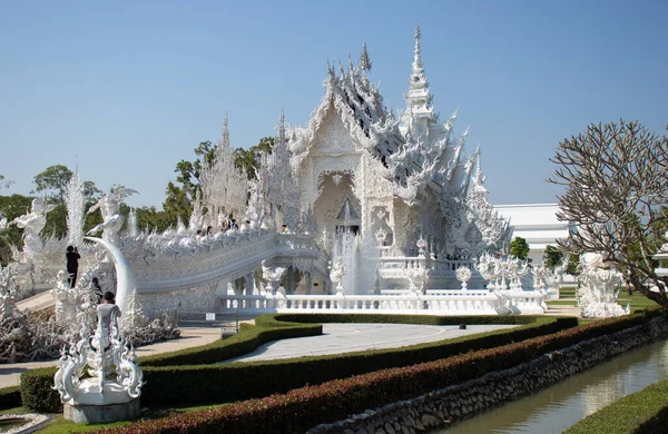 Tailândia Chiang Rai Templo Branco — Fotografia de Stock