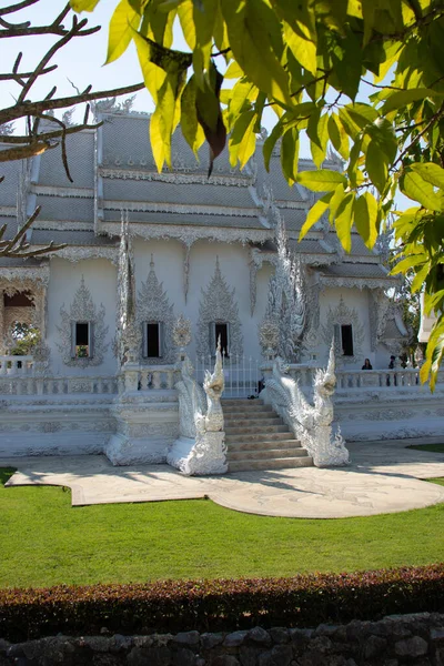 Tailândia Chiang Rai Templo Branco — Fotografia de Stock