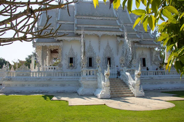 Thailandia Chiang Rai Tempio Bianco — Foto Stock