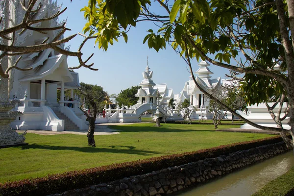 Tailandia Chiang Rai Templo Blanco — Foto de Stock