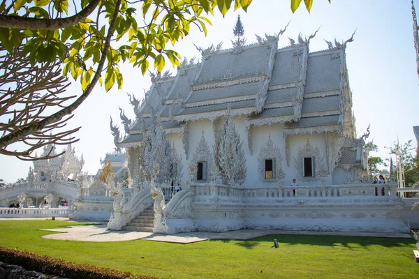 Thailand Chiang Rai White Temple — Stock Photo, Image