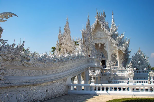 Thailandia Chiang Rai Tempio Bianco — Foto Stock