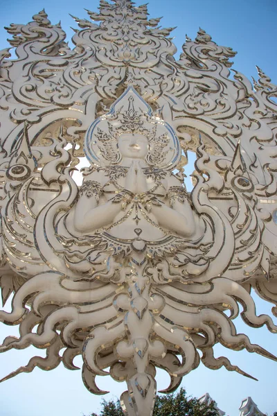 Thailand Chiang Rai White Temple — Stock Photo, Image