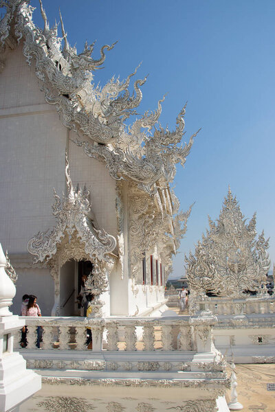 Thailand. Chiang Rai. White Temple