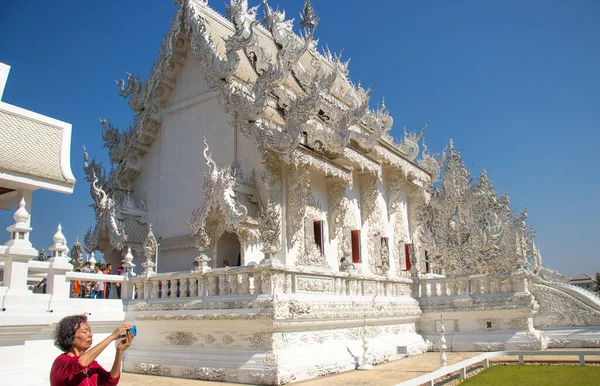 Thailand Ben Chiang Rai Witte Tempel — Stockfoto