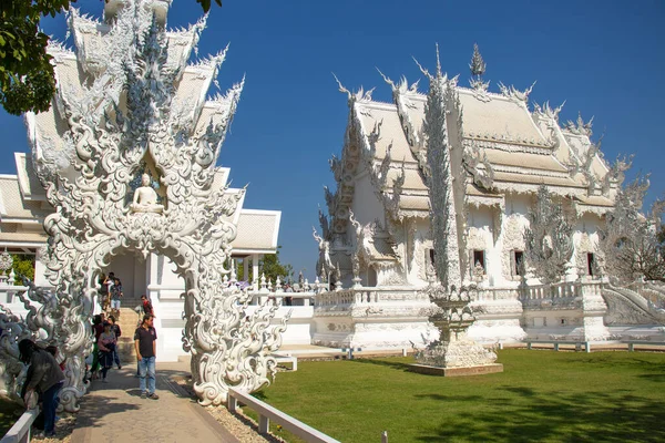 Tailandia Chiang Rai Templo Blanco — Foto de Stock
