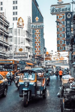 Bangkok, Tayland 'da Çin Mahallesi 
