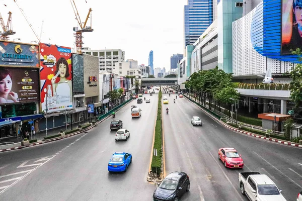 Scena Miasta Bangkok Dzień Tajlandia — Zdjęcie stockowe