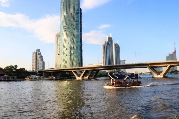 Scena Miasta Bangkok Dzień Tajlandia — Zdjęcie stockowe