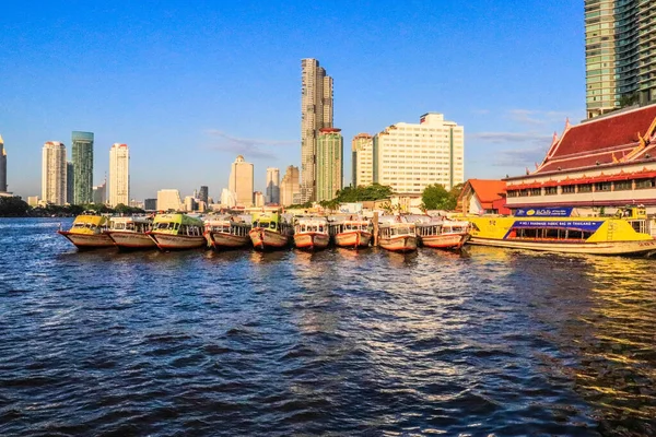 Scena Miasta Bangkok Dzień Tajlandia — Zdjęcie stockowe