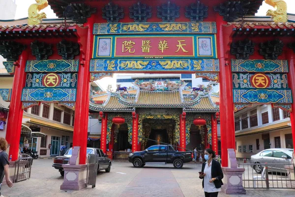 Chinatown Scene Bangkok Thailand — Stock Photo, Image