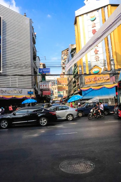 Escena Chinatown Bangkok Tailandia — Foto de Stock