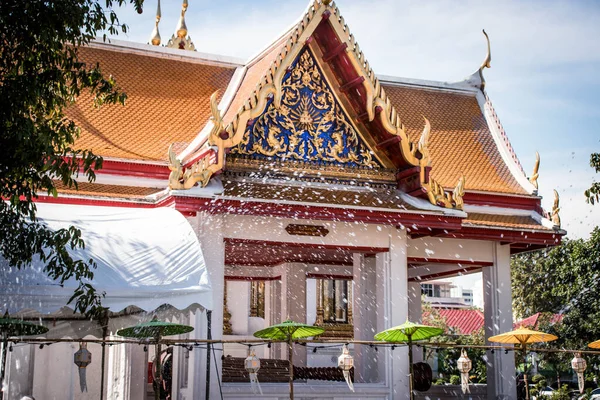 Temple Marbre Chiang Mai Thaïlande — Photo