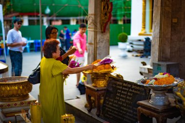 Wat Songkran Tapınağı Bngkok, Tayland 