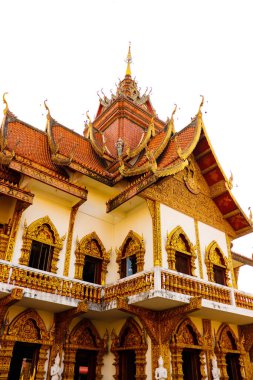 Chaing Mai, Tayland 'da Budist tarzında bir tapınak. 