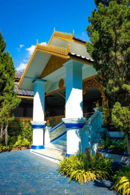 Chaing Mai, Tayland 'da Budist tarzında bir tapınak. 