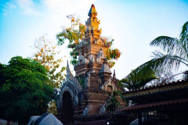 Chiang Mai, Tayland 'daki Budist Tapınağı 