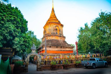 Chiang Mai, Tayland 'daki Budist Tapınağı 