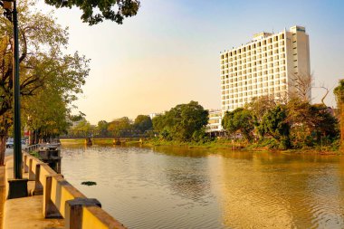 Tayland 'da Chiang Mai şehri sahnesi 
