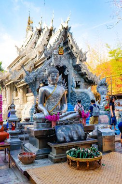 Tayland, Chiang Rai 'deki Gümüş Tapınak