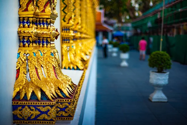 Храм Ват Сонгкран Бнгкоке Таиланд — стоковое фото