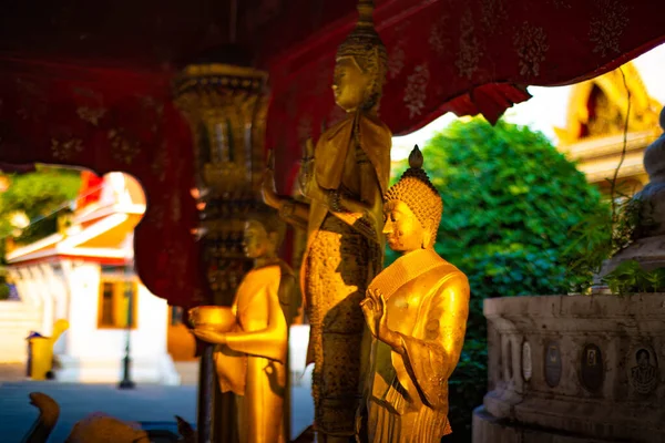 Świątynia Wat Songkran Bngkok Tajlandia — Zdjęcie stockowe