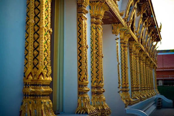 Tempio Wat Songkran Bngascar Thailandia — Foto Stock