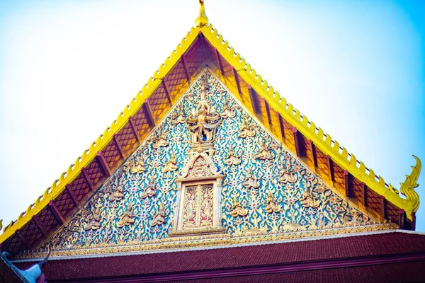 Tempio Wat Songkran Bngascar Thailandia — Foto Stock